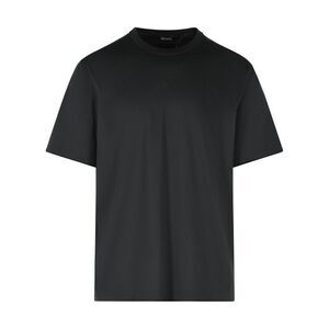 Zegna Black Cotton T-Shirt Men